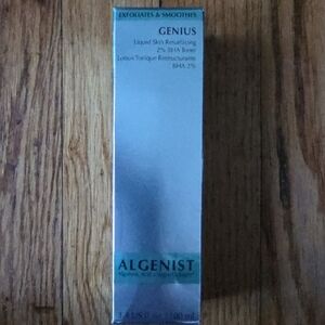 Algenist Genius Liquid Skin Resurfacing Toner - Silver and Green